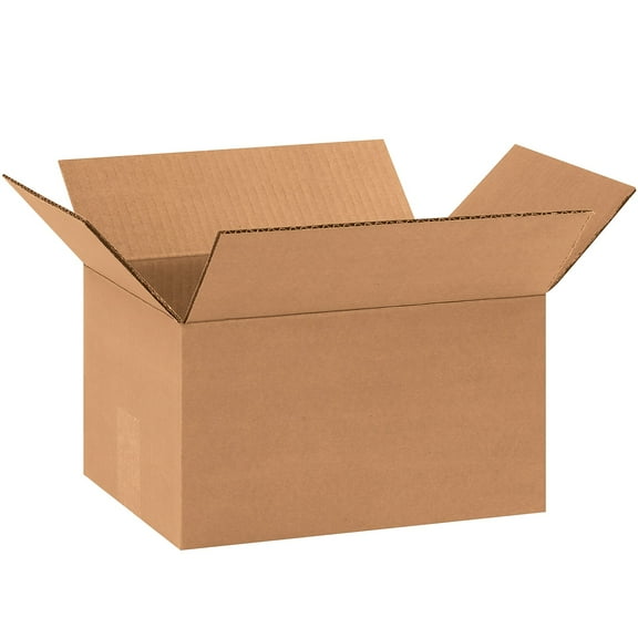 Box Partners Corrugated Boxes 11 1/4" x 8 3/4" x 5" Kraft 25/Bundle 1185R