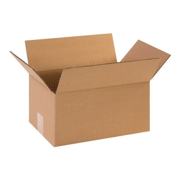 Box Partners Corrugated Boxes 12" x 8" x 6" Kraft 25/Bundle 1286