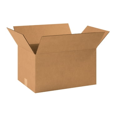 Box Partners Corrugated Boxes 18 1/2" x 12 1/2" x 10" Kraft 20/Bundle 181210R