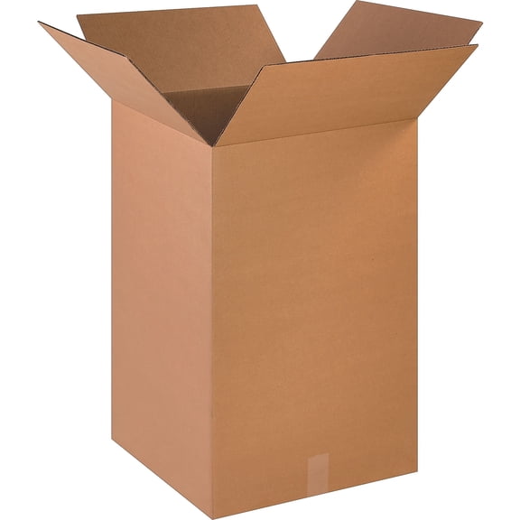 Box Partners Corrugated Boxes 18" x 18" x 28" Kraft 10/Bundle 181828