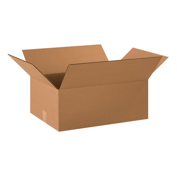 Box Partners Corrugated Boxes 20" x 14" x 8" Kraft 25/Bundle 20148