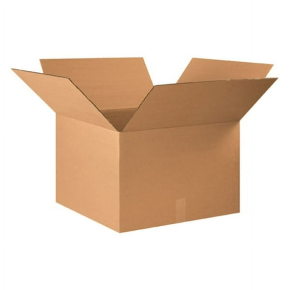 Box Partners Corrugated Boxes 22" x 22" x 14" Kraft 10/Bundle 222214