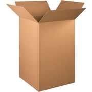 Box Partners Corrugated Boxes 22" x 22" x 36" Kraft 10/Bundle 222236