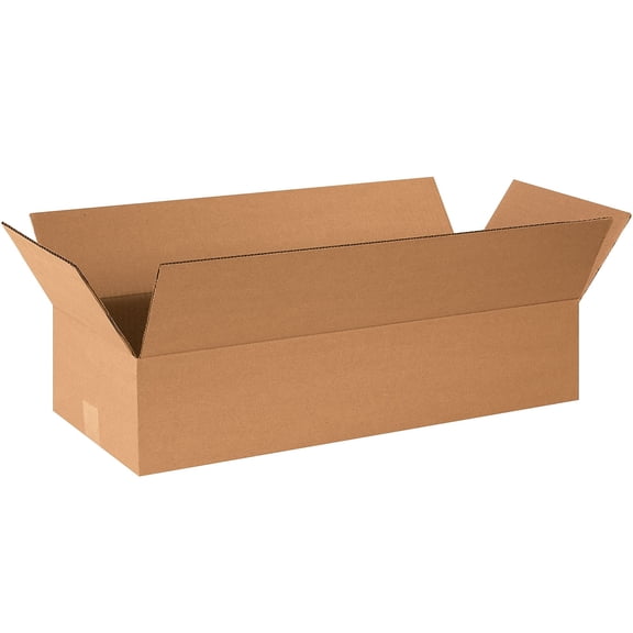 Box Partners Corrugated Boxes 24" x 8" x 4" Kraft 25/Bundle 2484