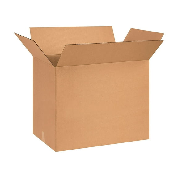 Box Partners Corrugated Tote - Kraft - 25 Pack - Walmart.com