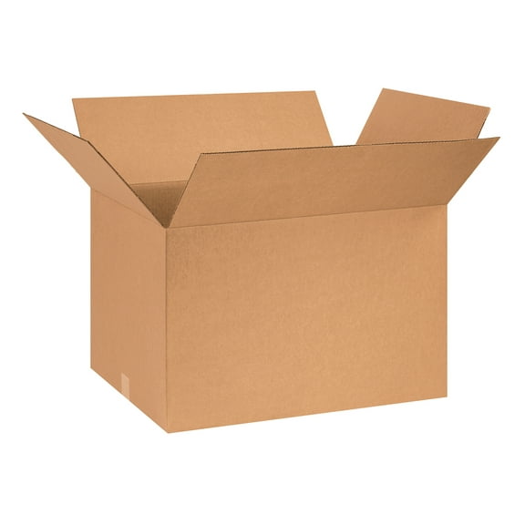 Box Partners Corrugated Boxes 26" x 18" x 16" Kraft 10/Bundle 261816