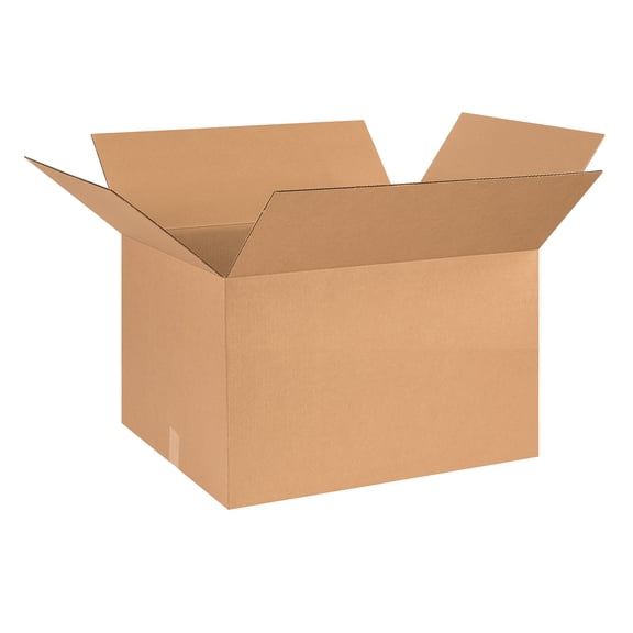 Box Partners Corrugated Boxes 26" x 20" x 16" Kraft 10/Bundle 262016