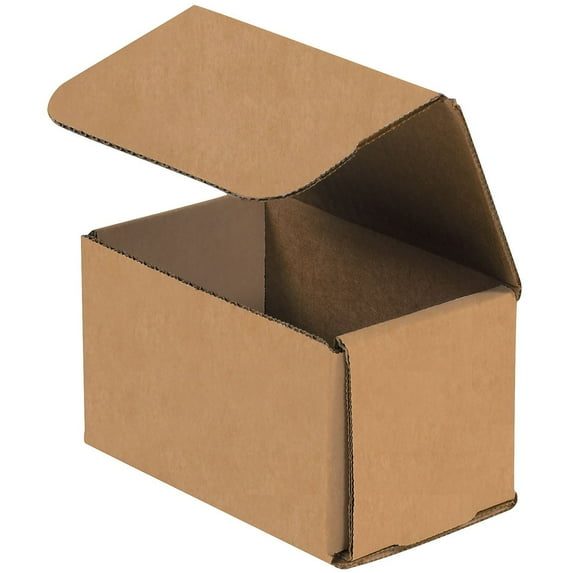 Box Partners Corrugated Mailers 5" x 3" x 3" Kraft 50/Bundle M533K