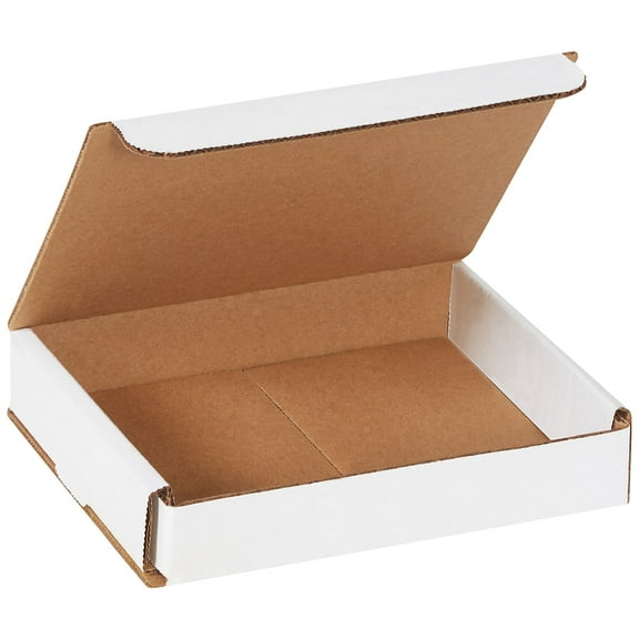 Box Partners Corrugated Mailers 6" x 5" x 1" White 50/Bundle M651