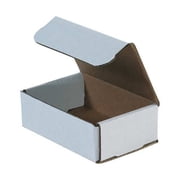 6 in x 5 in x 2 in Inside H, Literature Mailer, White, Corrugate, Single Wall