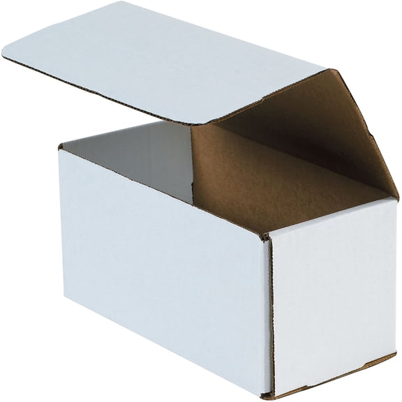 Box Partners Corrugated Mailers 8" x 5" x 5" White 50/Bundle M855