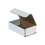 Box Partners Corrugated Mailers 8" x 6" x 1" White 50/Bundle M861