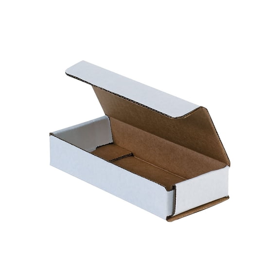Box Partners Corrugated Mailers 9" x 6" x 1" White 50/Bundle MLR961
