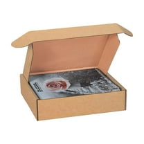 Box Partners Deluxe Literature Mailers 14" x 10" x 3" Kraft 50/Bundle MFL14103K