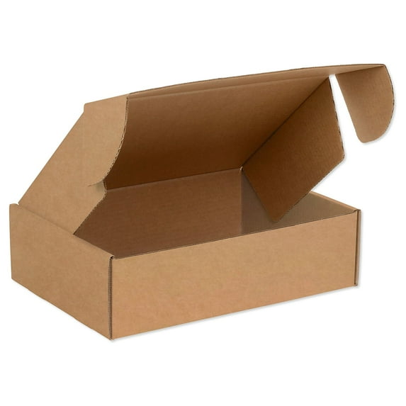 Box Partners Deluxe Literature Mailers 15 1/8" x 11 1/8" x 4" Kraft 50/Bundle MFL15114K