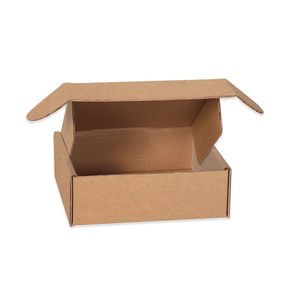 Box Partners Deluxe Literature Mailers 8" x 8" x 2 3/4" Kraft 50/Bundle MFL882K