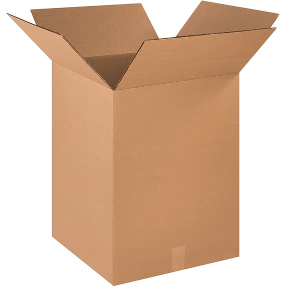 Box Partners double wall corrugated boxes, 18 in x 18 in x 24 in, kraft, 10 per bundle HD181824DW