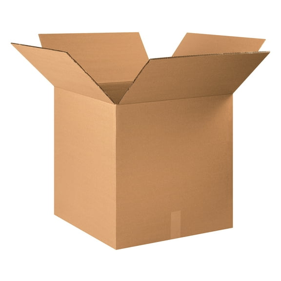 Box Partners Double Wall Boxes 22" x 22" x 22" Kraft 10/Bundle HD222222DW