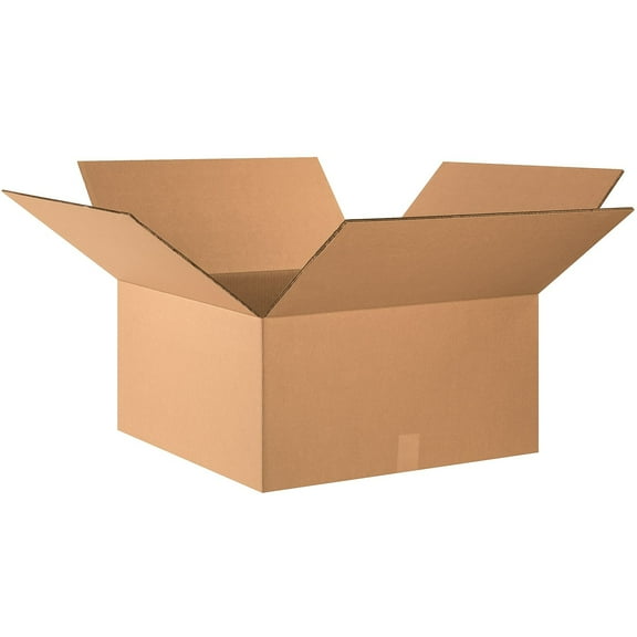 Box Partners Double Wall Boxes 26" x 26" x 12" Kraft 10/Bundle HD262612DW