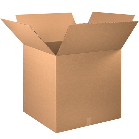 Box Partners Double Wall Boxes 30" x 30" x 30" Kraft 5/Bundle HD303030DW