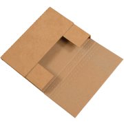 Box Partners Easy-Fold Mailers 14 1/4 x 11 1/4 x 2 Kraft 50/Bundle M14112BFK