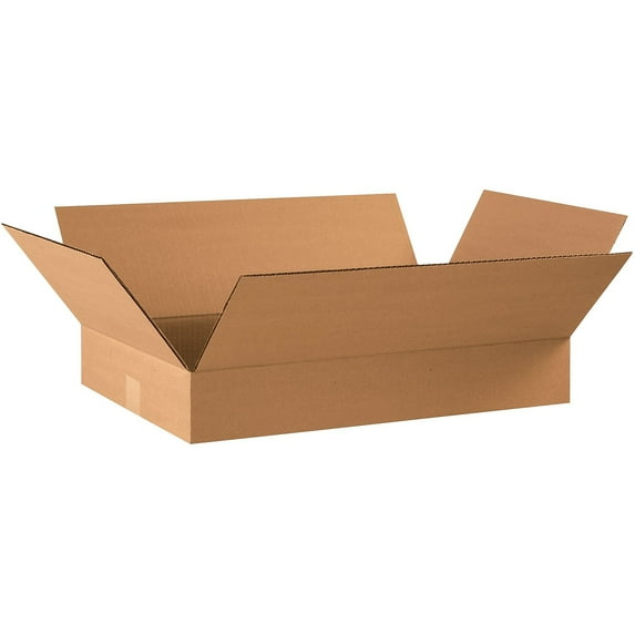 Office Depot® Brand Corrugated Boxes, 4"H x 14"W x 22"D, Kraft, Pack Of 25