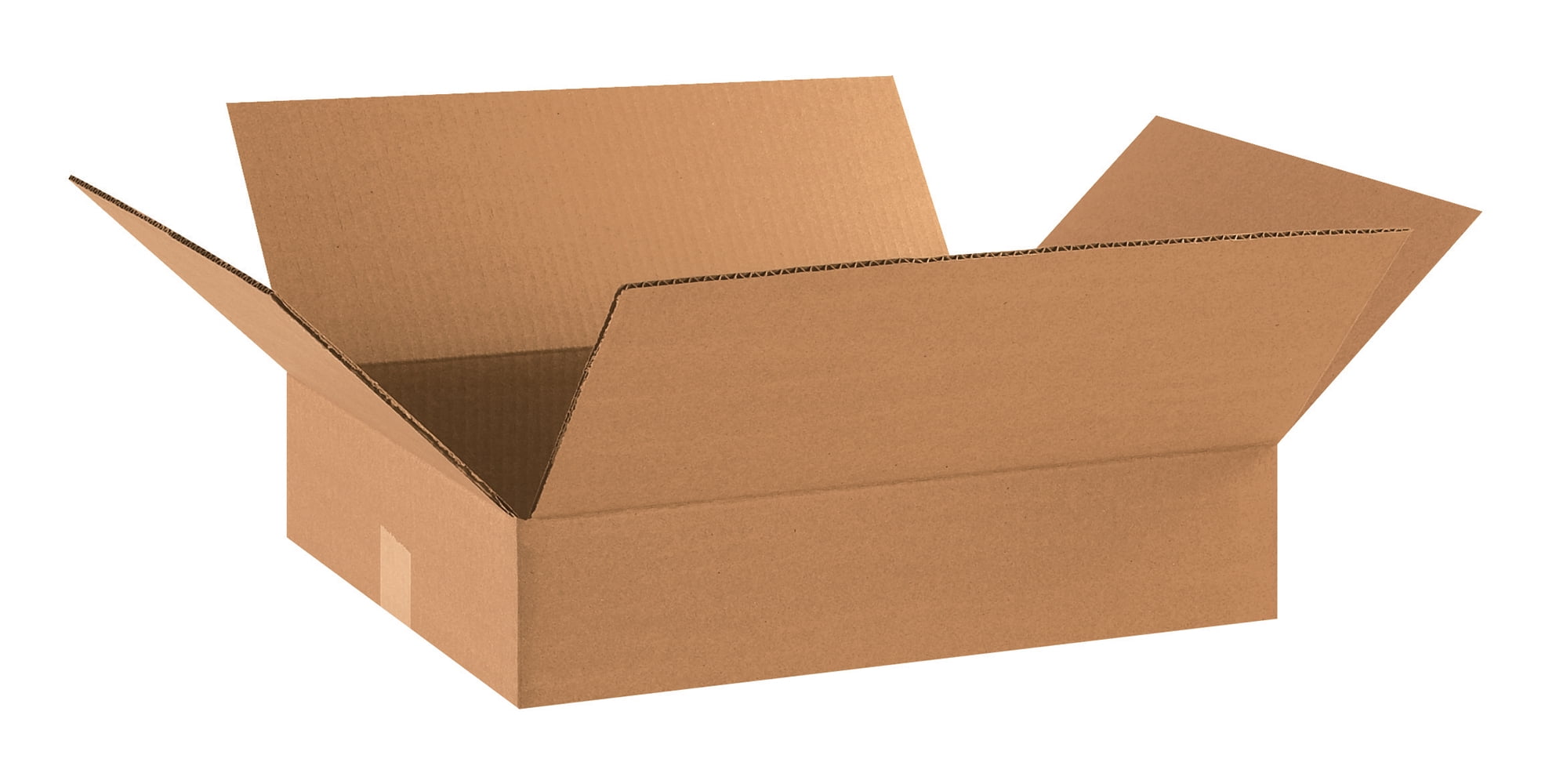 Box Partners Flat Corrugated Bxs,18x14x4,Kraft,25/BDL - BXP 18144