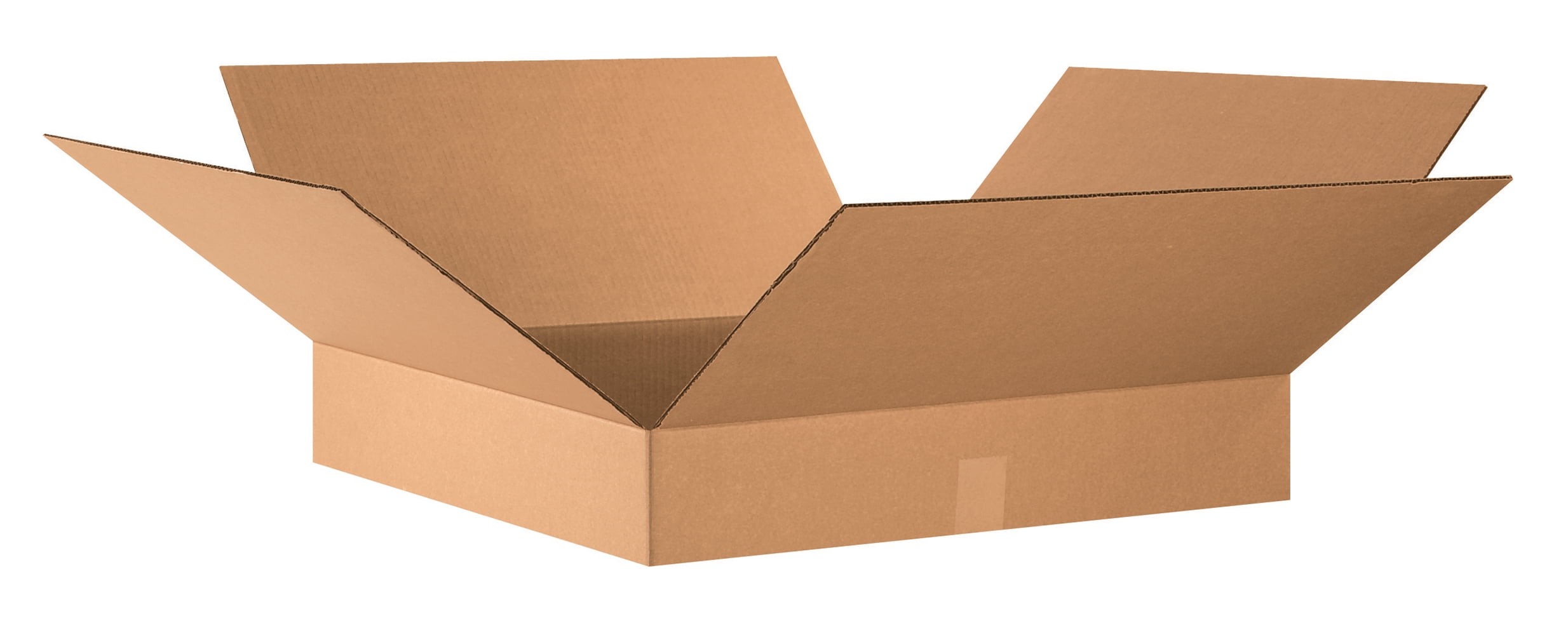 Box Partners Flat Corrugated Bxs,24x24x4,Kraft,10/BDL - BXP 24244