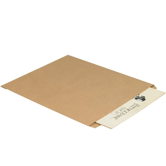 Partners Brand Flat Merchandise Bag,15x18",PK500 BGM106K