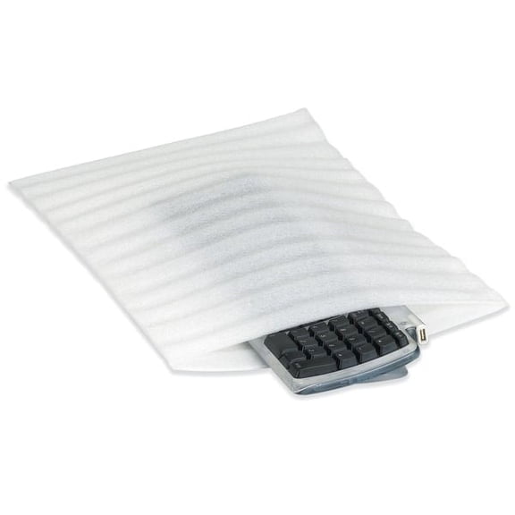 Office Depot® Brand Foam Pouches, Flush-Cut, 12" x 15" x 1/8", Pack Of 150