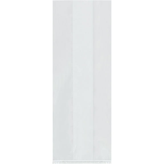 Box Partners Gusseted Polypropylene Bags 1.5 Mil 4" x 2" x 10" Clear 2000/Case PBG119