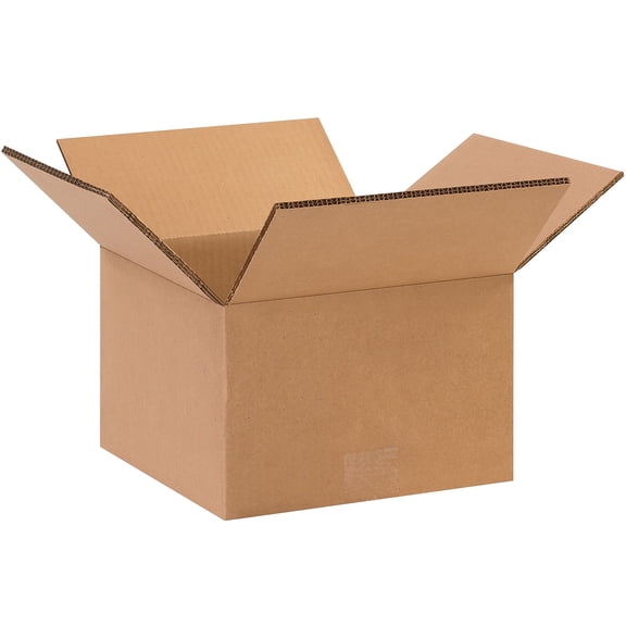 Box Partners Double Wall Boxes 10" x 10" x 6" Kraft 15/Bundle HD10106DW