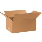 Box Partners Heavy-Duty Boxes 15" x 12" x 10" Kraft 25/Bundle HD151210