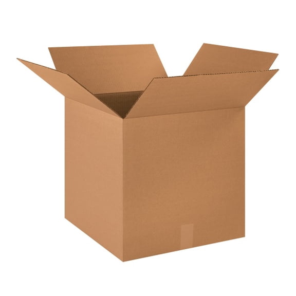 Office Depot Brand Heavy-Duty Corrugated Cartons, 18" x 18" x 18", Kraft, Pack Of 20