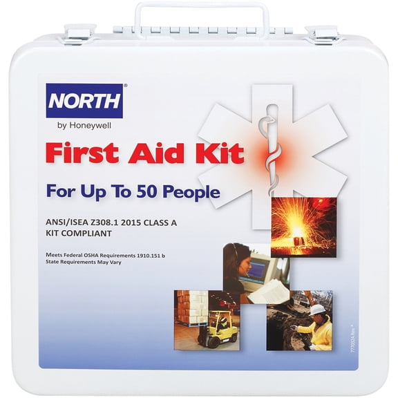 Box Partners Industrial First Aid Kit 50 Person 1/Each OCS2131