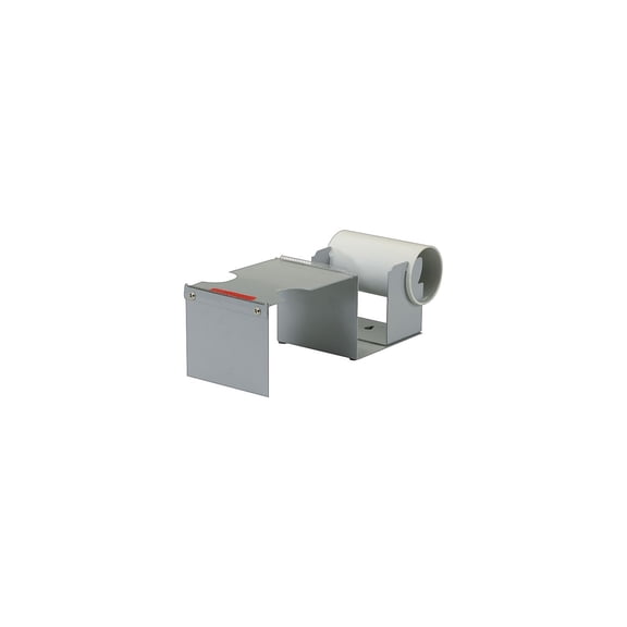 Box Partners Industrial Metal Label Protection Tape Dispenser 4" Gray 1/Each TDLAB4ML