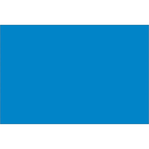 Tape Logic Inventory Rectangle Labels 4" x 6" Light Blue 500/Roll DL635C