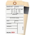 thumbnail image 1 of Box Partners Inventory Tags 2 Part Carbon Style #8 (1500-1999) 6 1/4" x 3 1/8" White/Manila 5 G17041, 1 of 2