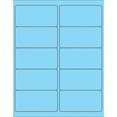 thumbnail image 1 of Tape Logic Rectangle Laser Labels 4" x 2" Pastel Blue 1000/Case (LL178BE), 1 of 1