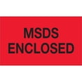 thumbnail image 1 of Box Partners Labels,MSDS Enclosed,3x5,RD/Blk,500/RL - BXP DL1324, 1 of 1