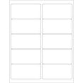 thumbnail image 1 of Box Partners Removable Rectangle Laser Labels 4" x 2" White 1000/Case LL265, 1 of 1