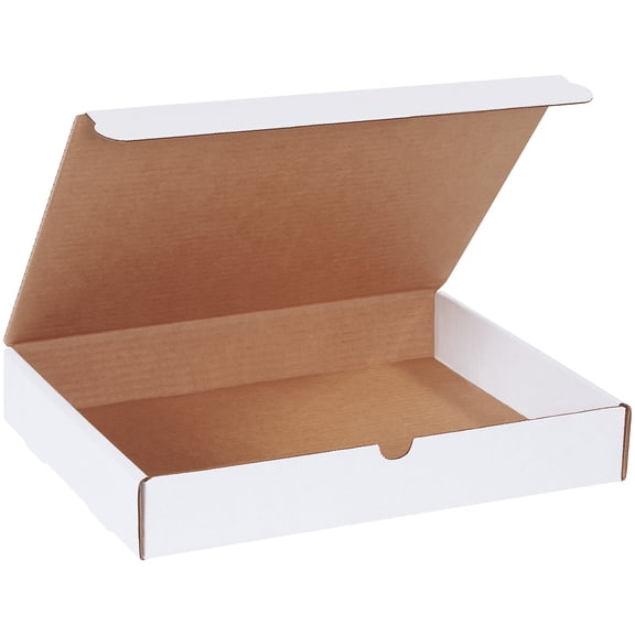 Box Partners Lit.Mailers 13x10x2,White,50/BDL - BXP M13102