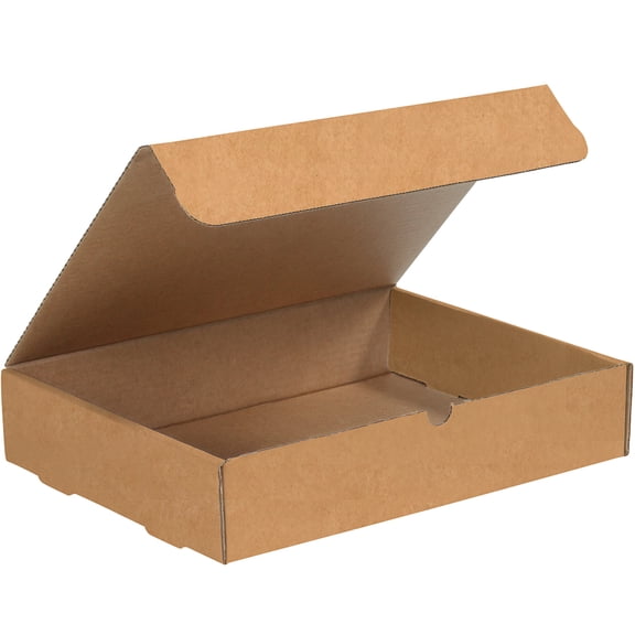 Office Depot Brand Literature Mailers, 15 1/8" x 11 1/8" x 3", Kraft, Pack Of 50