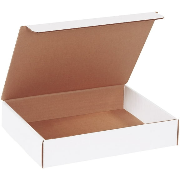 Box Partners Literature Mailers 10 1/4" x 8 1/4" x 2" White 50/Bundle ML1082