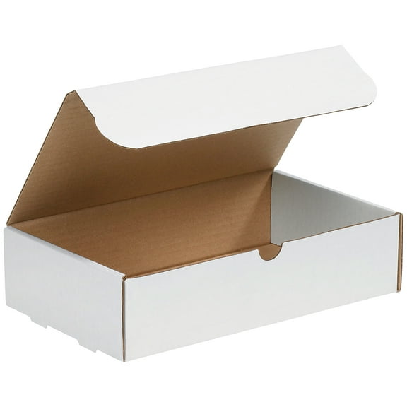 Box Partners Literature Mailers 11" x 6-1/2" x 2-3/4" White 50/Bundle M1162