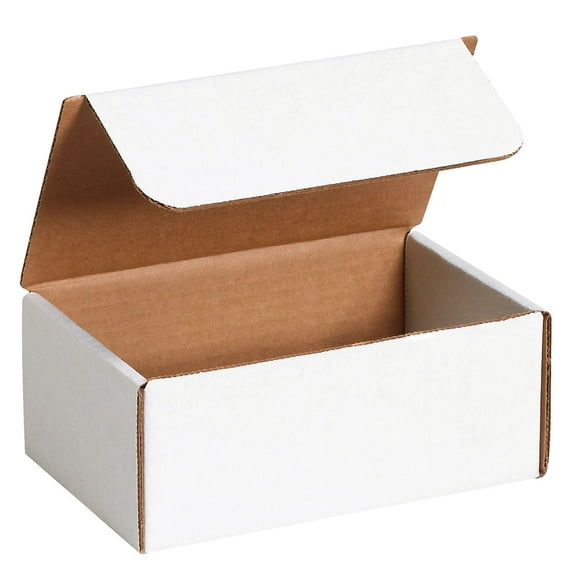Box Partners Literature Mailers 7" x 3 5/8" x 2 1/8" White 50/Bundle ML732