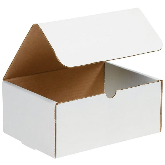 Box Partners Literature Mailers 9" x 6 1/2" x 4" White 50/Bundle ML964