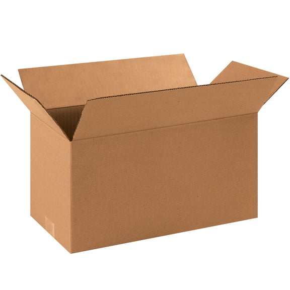Box Partners Long Corrugated Boxes 16" x 8" x 8" Kraft 25/Bundle 1688
