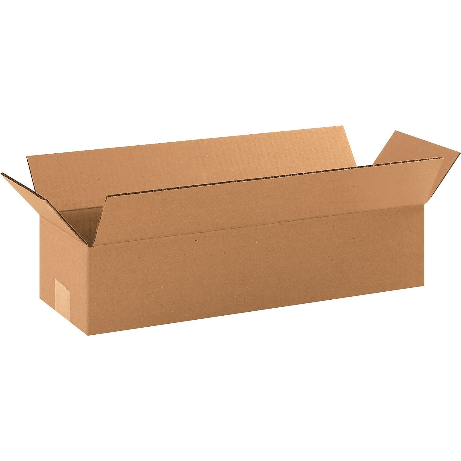 Box Partners Long Corrugated Boxes 18" x 4" x 4" Kraft 25/Bundle 1844