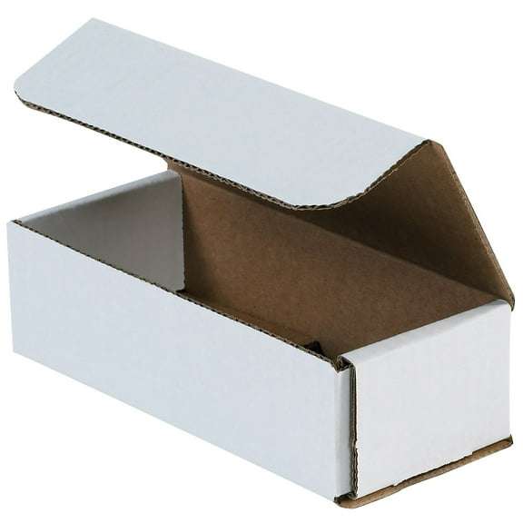 Box Partners Corrugated Mailers 12" x 6" x 3" White 50/Bundle M1263